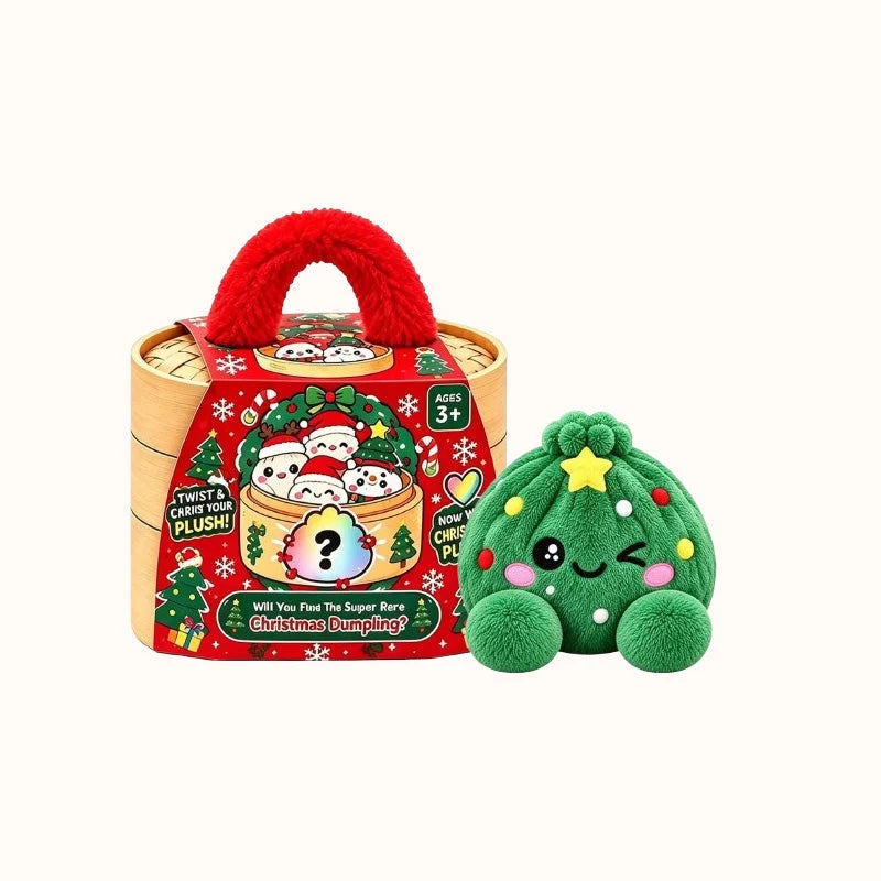 🥟christmas Dumpling Plush Blind Box Collection✨