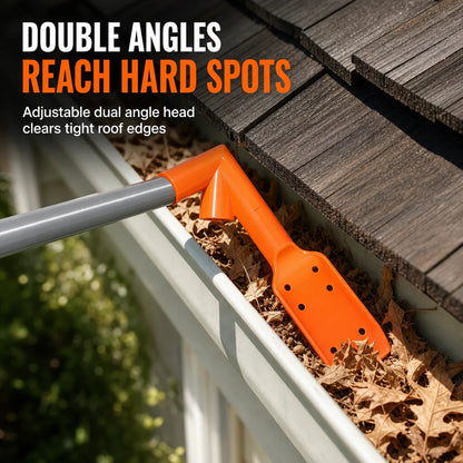 🔧✨ No-Climb Gutter Cleaning Tool