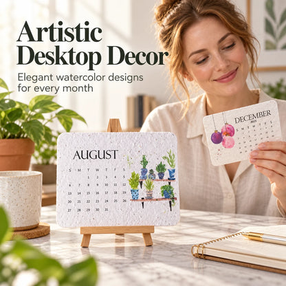 🌱Eco-Friendly Plantable “Timeless” Seed Calendar 2027