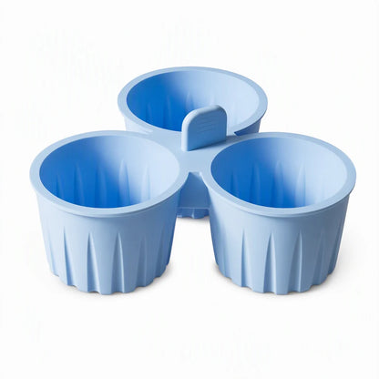 Silicone baking tin for an air fryer
