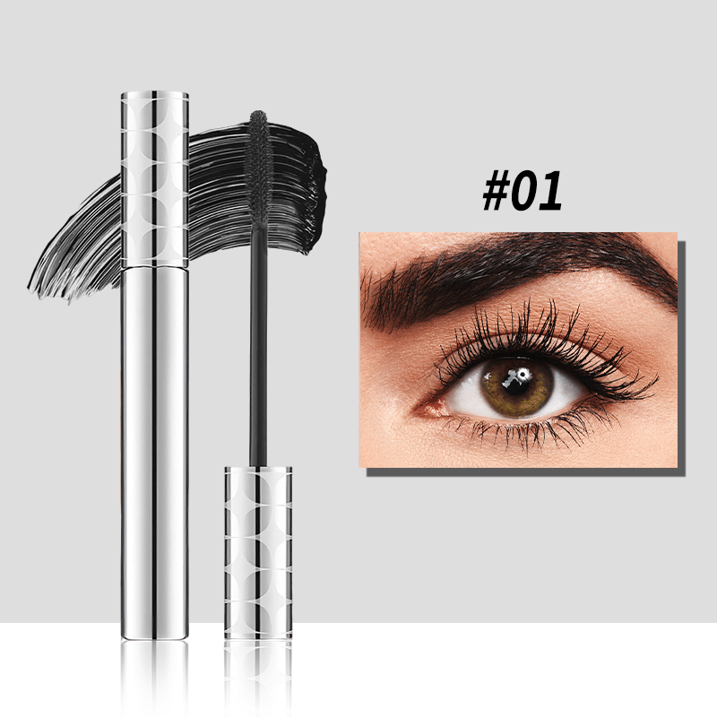 All-Day Beautiful Lashes, Smudge-Proof! Waterproof Fiber Mascara for Natural Volume. 💖💃