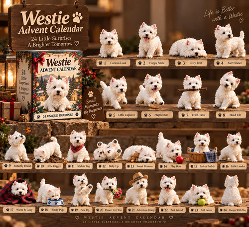❤️🐕 24 Days of Westies — 24 Little Personalities, One Big Love
