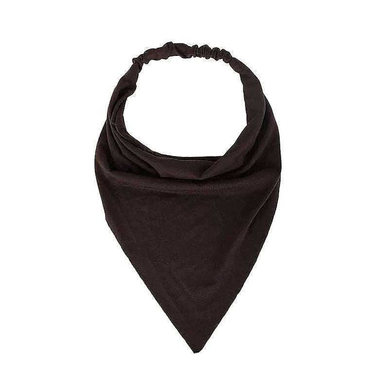 Elastic Triangle Hair Scarf for Women