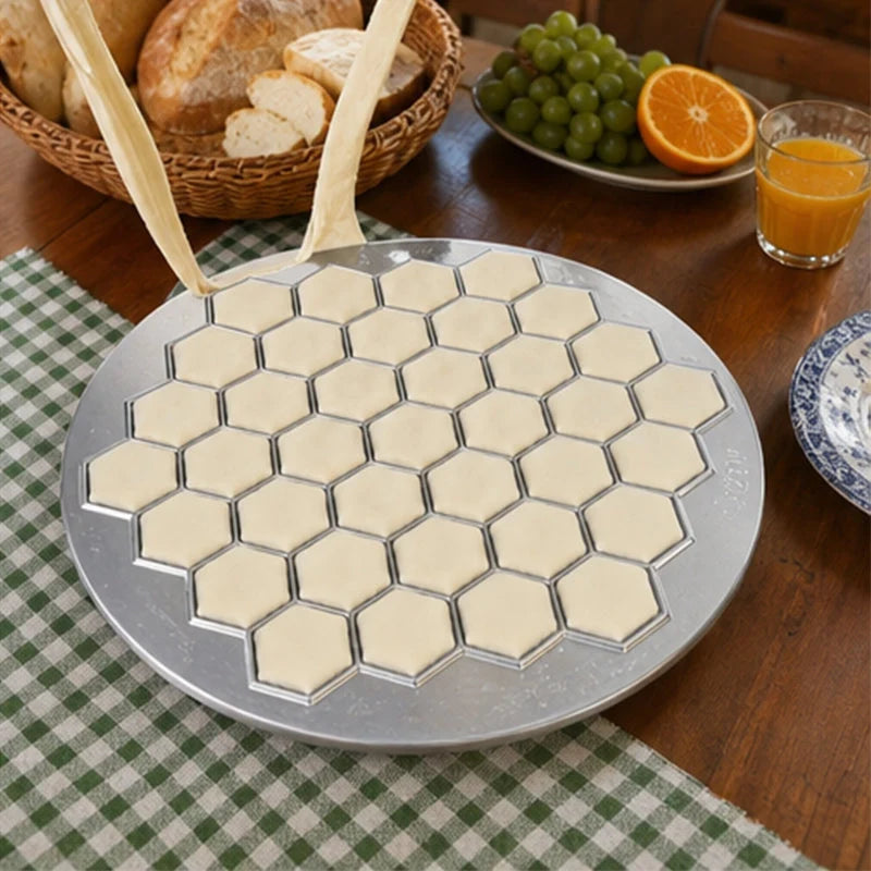 🥟 37-Hole Quick Dumpling Maker – Make 37 Dumplings at Once