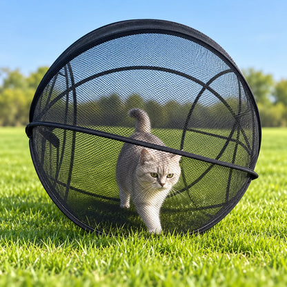 🐱 Freshair Cat Haven™ – Pop-up Mesh Playpen🌿