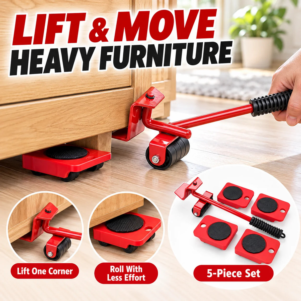 🛋️ Limited-time 50% off — Furniture lifter & mover set