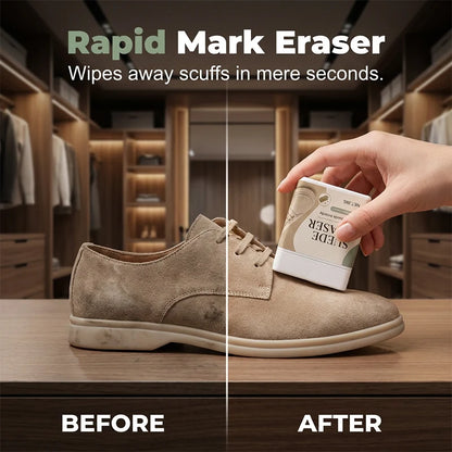 👟✨Suede Eraser Cleaner – waterless, removes scuffs & dirt from suede, nubuck, shoes & bags. Quick & easy! 🧽✅