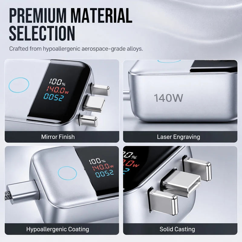 🔋 Limited-time 49% Off ⚡ Smart Charging Protector — 140w Usb-c, Auto Disconnect