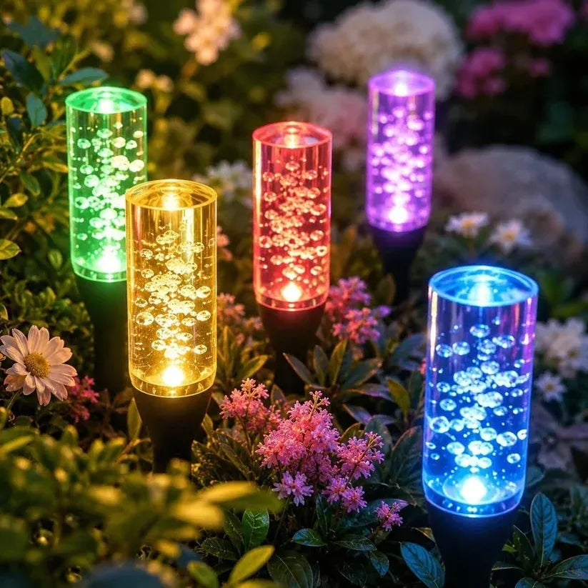✨Solar Pathway Lights Outdoor Crystal Bubble