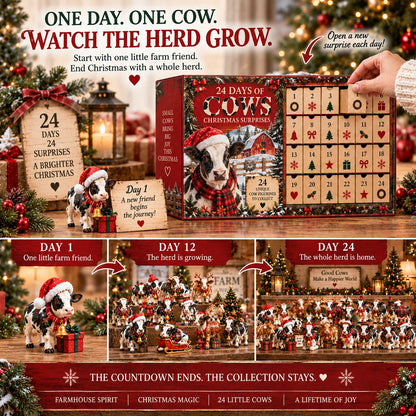 24 Days of Farmhouse Christmas – A Cow Lover’s Holiday Collection🐄❤️