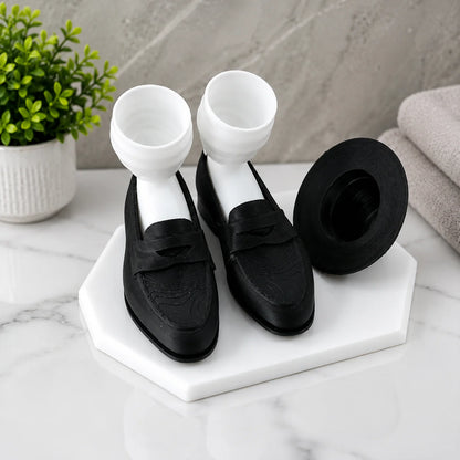 Anti-gravity 45° Lean Toothbrush Holder
