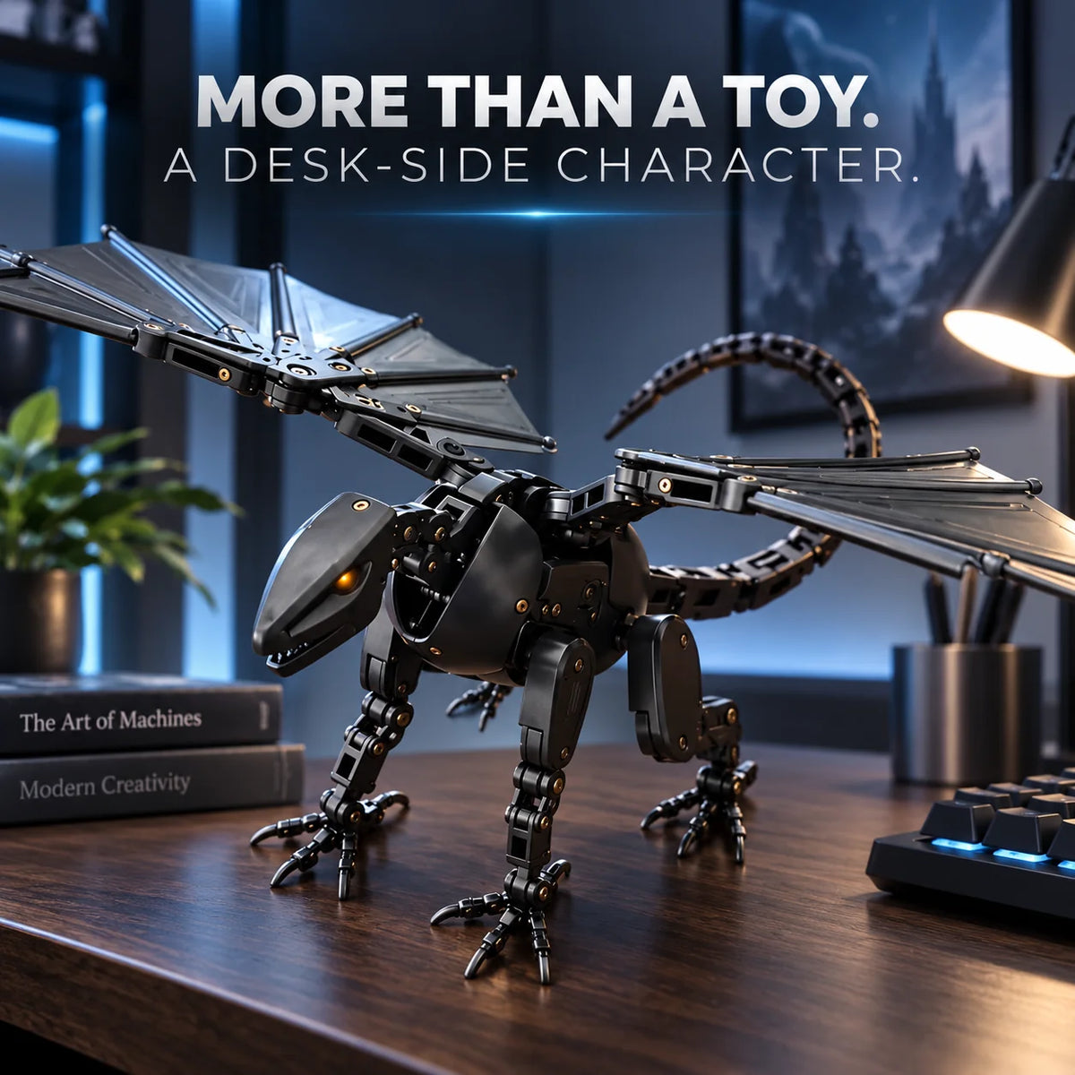 🐉  DragonMorph – Egg to Dragon Transforming Mechanical Toy