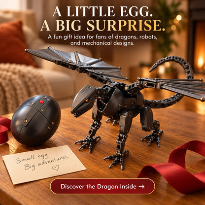 🐉  DragonMorph – Egg to Dragon Transforming Mechanical Toy