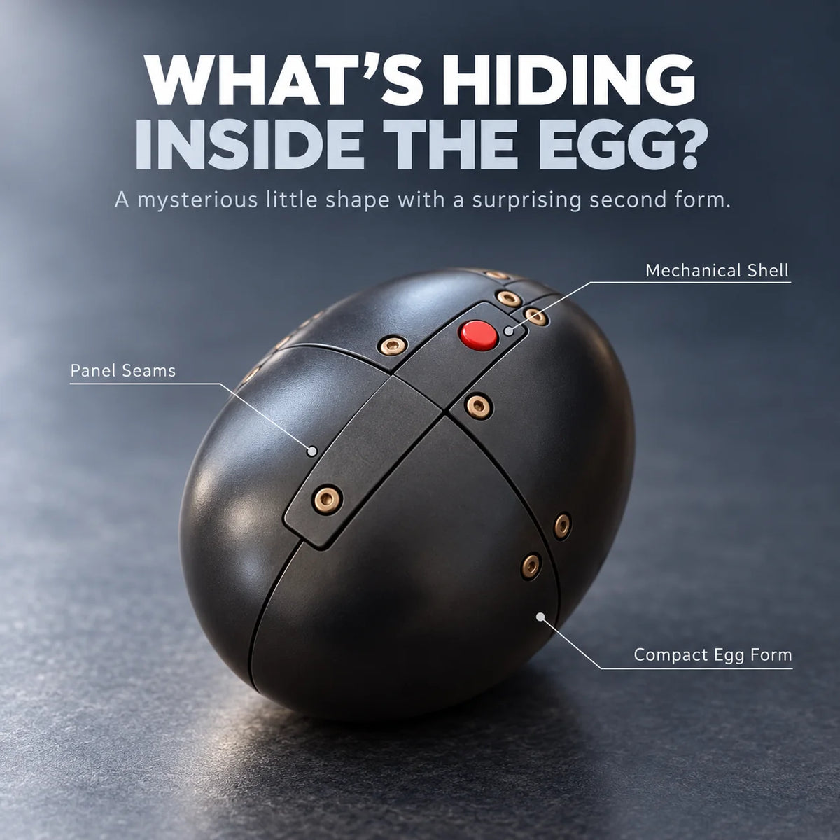 🐉  DragonMorph – Egg to Dragon Transforming Mechanical Toy