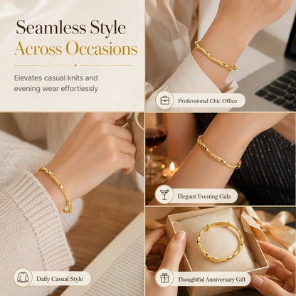 ⏰Solid Mobius Loop Bracelet | Perfect Gift for Girlfriend, Mom and Best Friend🫶♻️