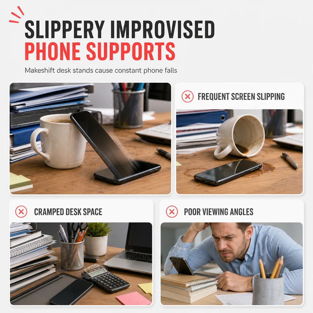 Cute Mini Chair Phone Stand and Desktop Tablet Holder