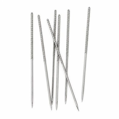 15 PCS Knurled Head Hand Sewing Needles for Hemming and Thread Wrapping