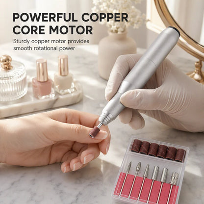 💅Portable USB Electric Nail Drill Pen for Manicure