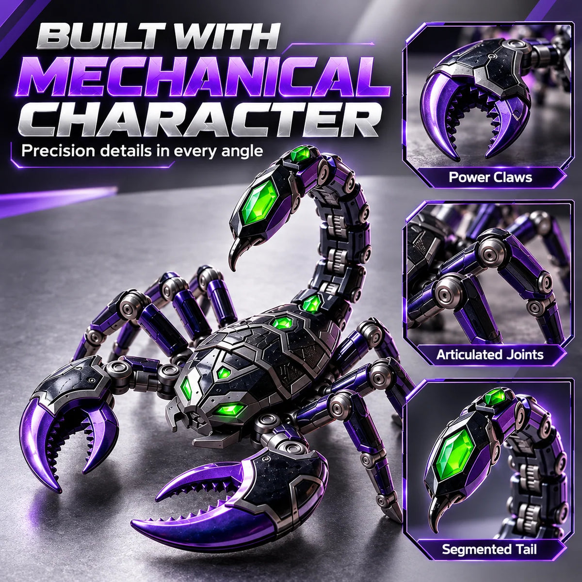 12 Zodiac Mecha™ – 2-in-1 Transforming Robot Collectibles