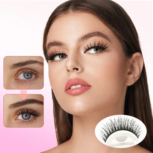 Sticky Eyelashes – Light, Naturally Curled & Eyeliner Effect❤️