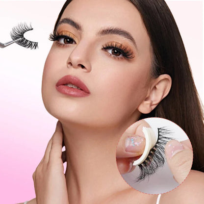 Sticky Eyelashes – Light, Naturally Curled & Eyeliner Effect❤️