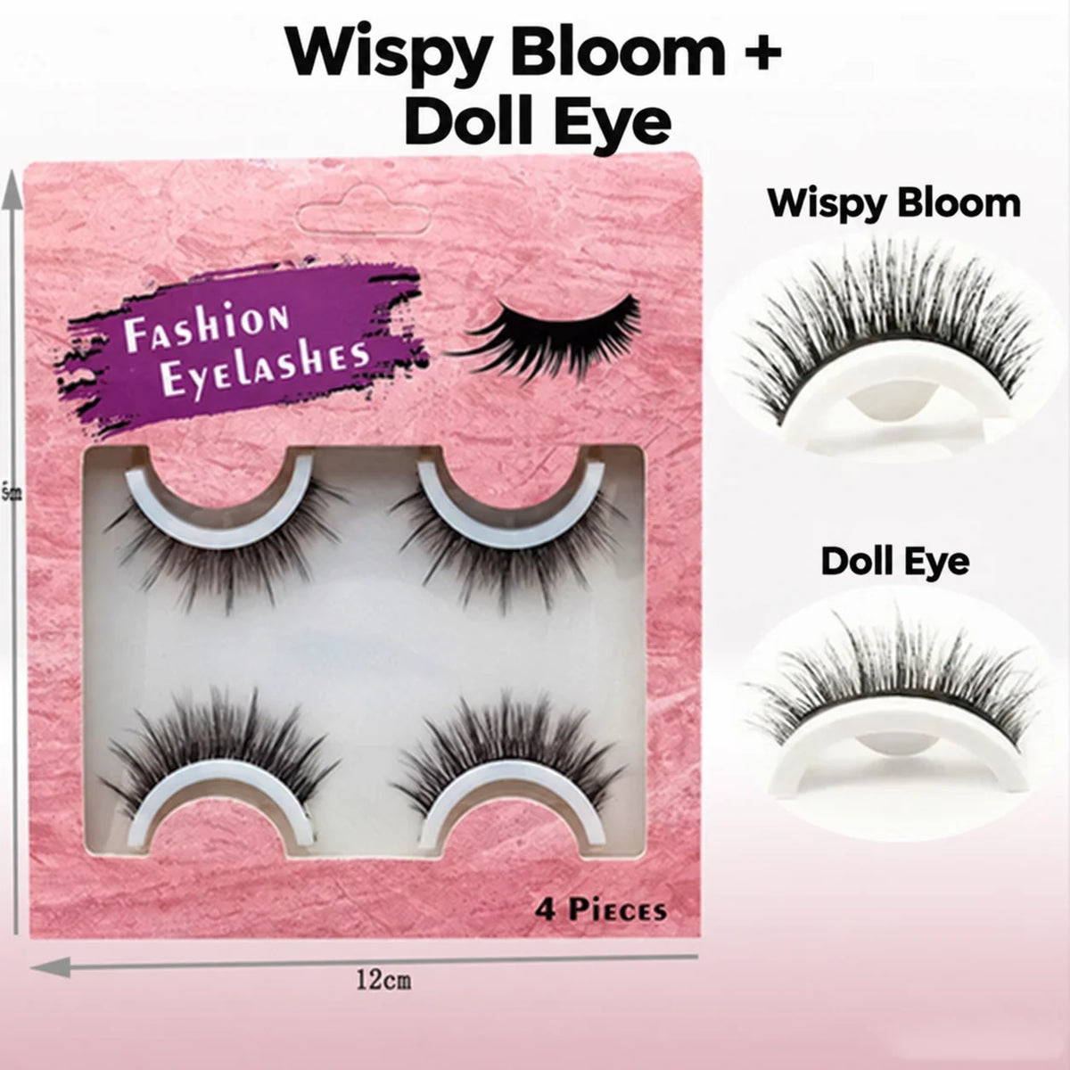 Sticky Eyelashes – Light, Naturally Curled & Eyeliner Effect❤️