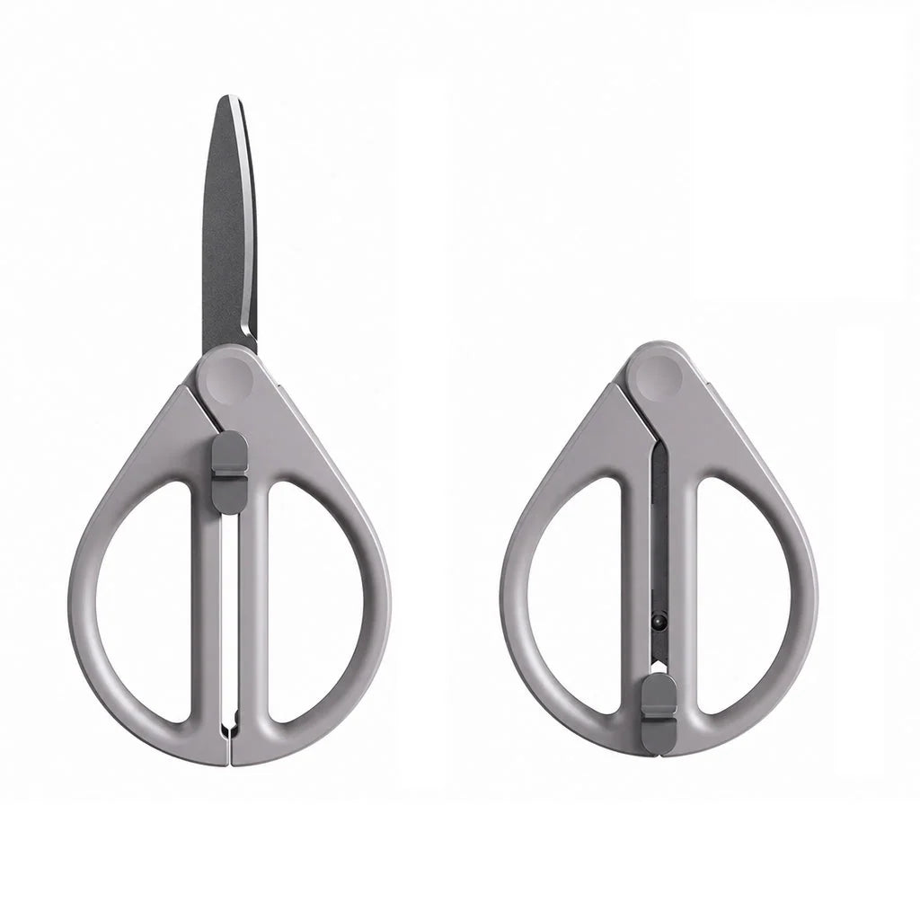 Portable Retractable Safety Scissors For Kids And Adults Multi-purpose Handheld Scissors For Diy Paper Cutting And Package Opening