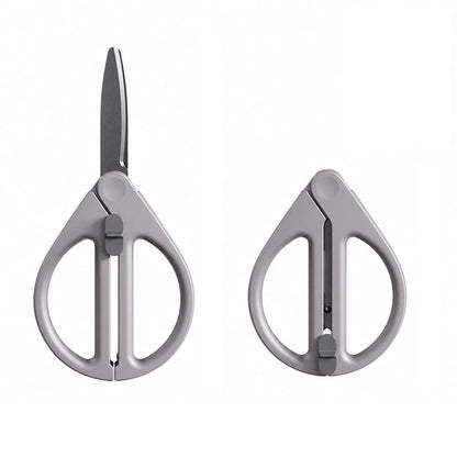 Portable Retractable Safety Scissors For Kids And Adults Multi-purpose Handheld Scissors For Diy Paper Cutting And Package Opening