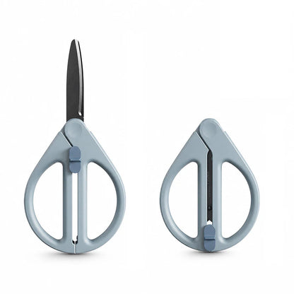 Portable Retractable Safety Scissors For Kids And Adults Multi-purpose Handheld Scissors For Diy Paper Cutting And Package Opening