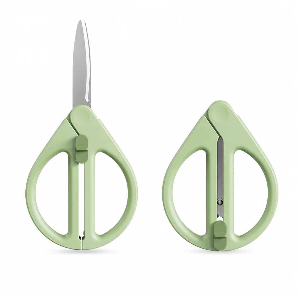 Portable Retractable Safety Scissors For Kids And Adults Multi-purpose Handheld Scissors For Diy Paper Cutting And Package Opening