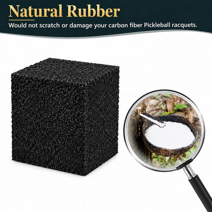 Pickleball Paddle Eraser - Carbon Cleaner, Non-Abrasive Dirt & Sweat Remover Block