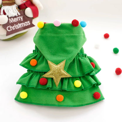 Christmas Tree Pet Cape 🎄🐾