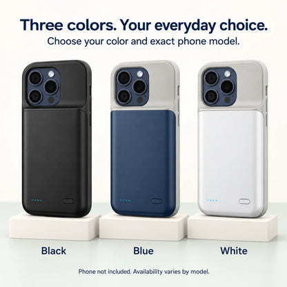 Battery Case For Iphone With Led Power Indicator