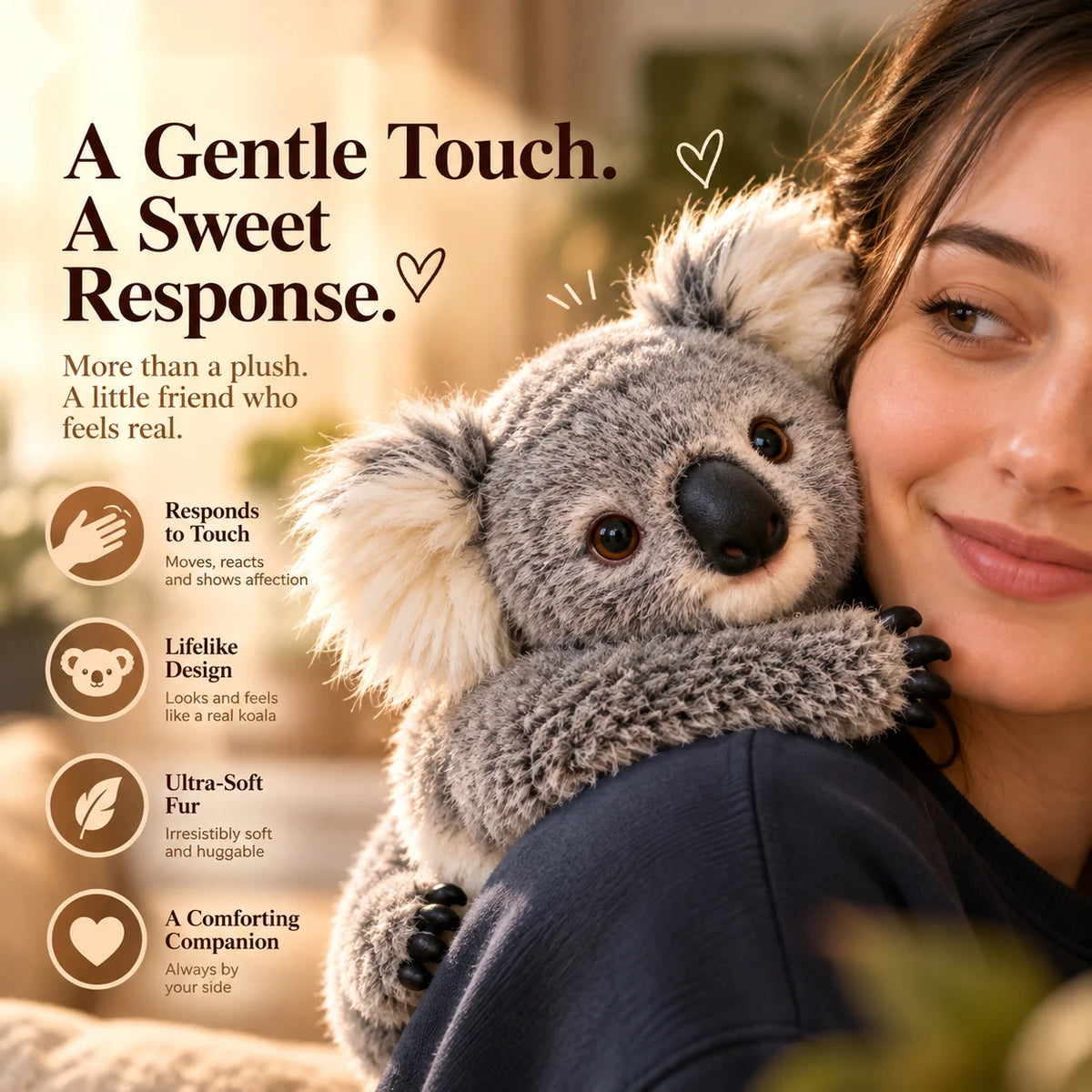 🐨❤️ KoalaPal™ – Huggable Koala Companion | A Little Friend to Hold Close