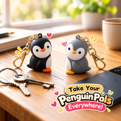 PenguinPals Magnetic Keychain Set