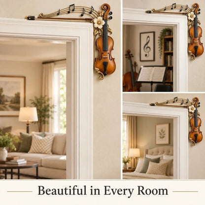 🎉Violin & Music Notes Door Topper