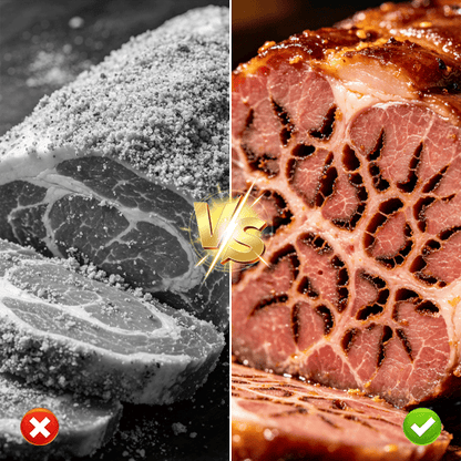 🔪 Spring-Loaded Meat Tenderizer | Professional Kitchen Tool