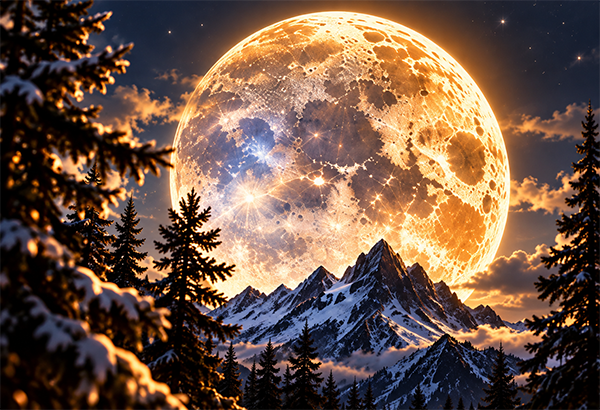 Moon Backdrop