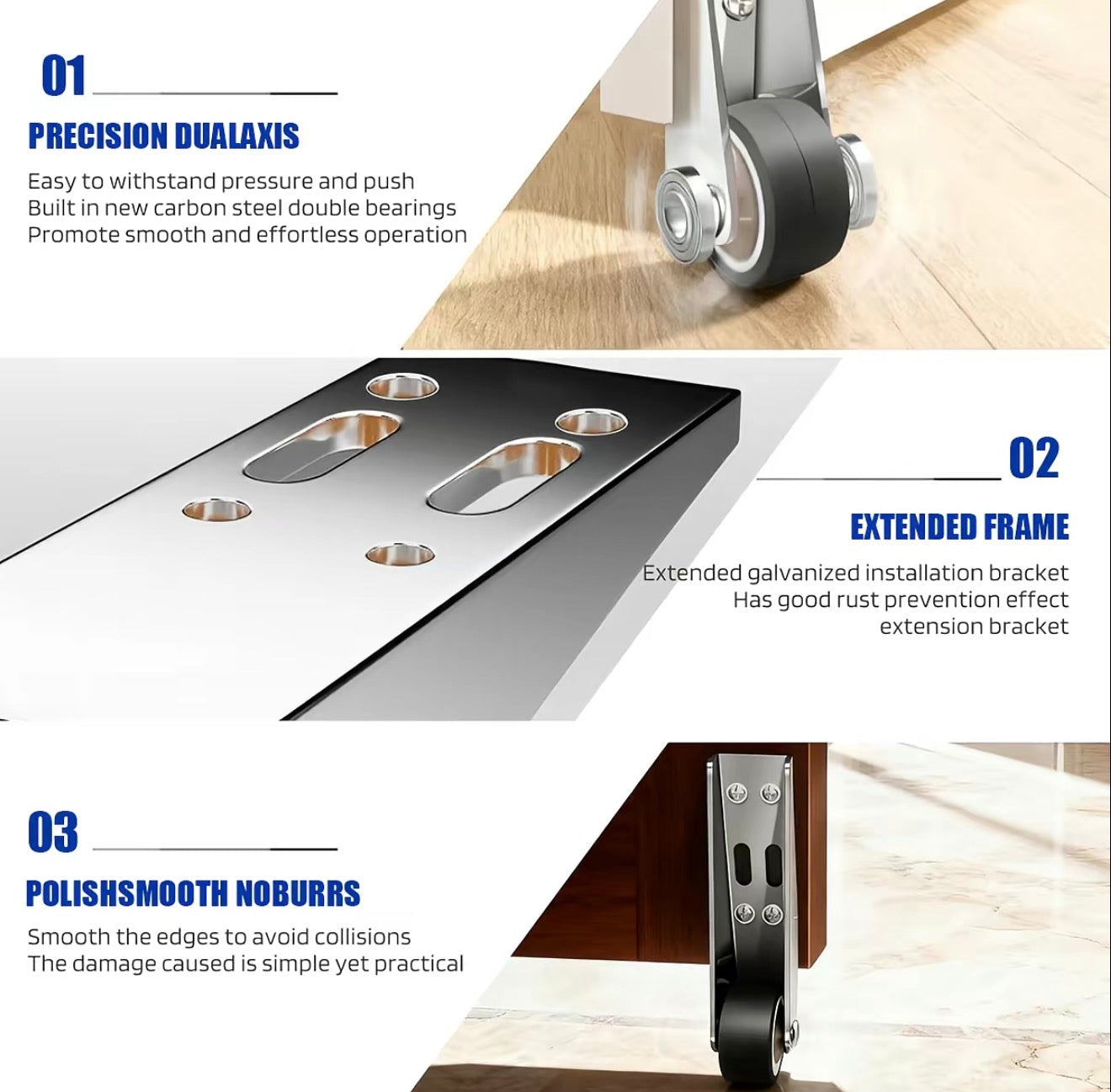 SteadySlide Door Roller