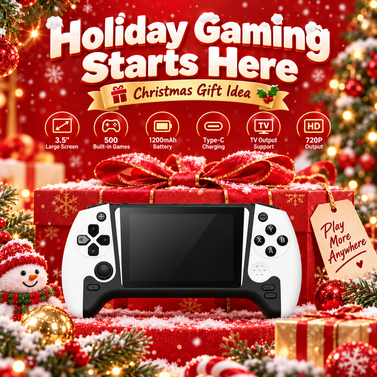 🔥Discount 49% Off🎮Portable Retro Game Console