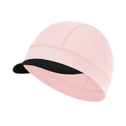 Quick-Dry Breathable Skull Cap – Cycling Helmet Liner with Sun Visor