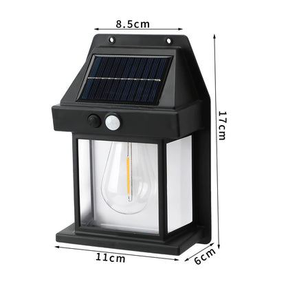 Solar Tungsten Wall Light