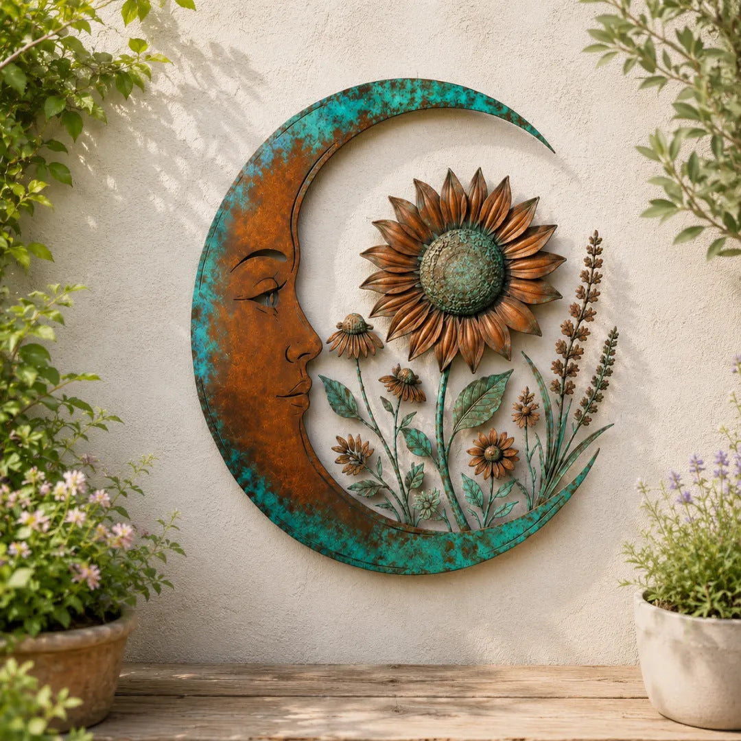 🌙Dragonfly Moon Wall Decor