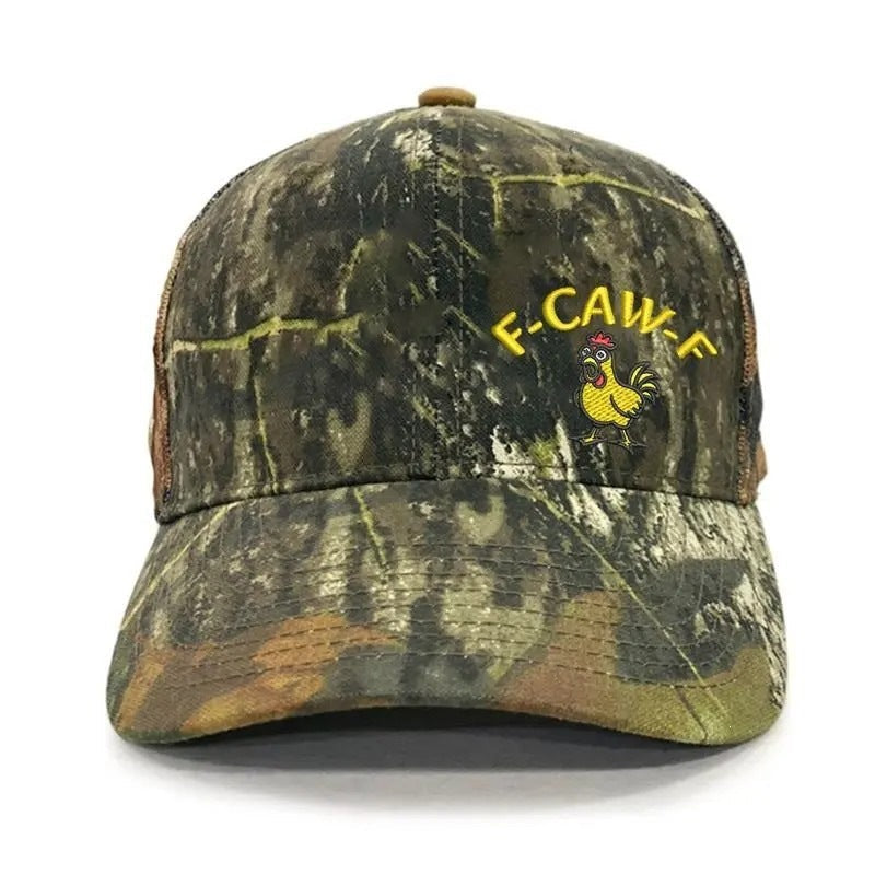 Witty Chicken Embroidered Snapback Cap – Cotton & adjustable – Fun design, perfect for casual days or gifts – breathable and comfy
