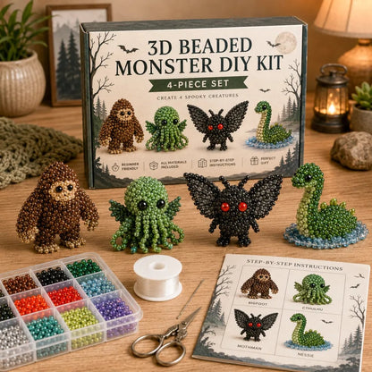 🧵✨Petite 3D Beaded Animal Craft Kit