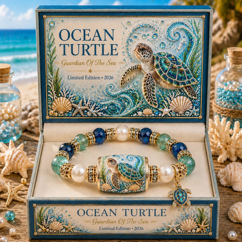 🌊 Ocean Guardian Bracelet Collection | 7 Marine Creature Designs, Gemstone-Style Beads & Matching Sea Charms 🐚✨