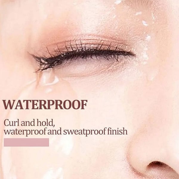All-Day Beautiful Lashes, Smudge-Proof! Waterproof Fiber Mascara for Natural Volume. 💖💃