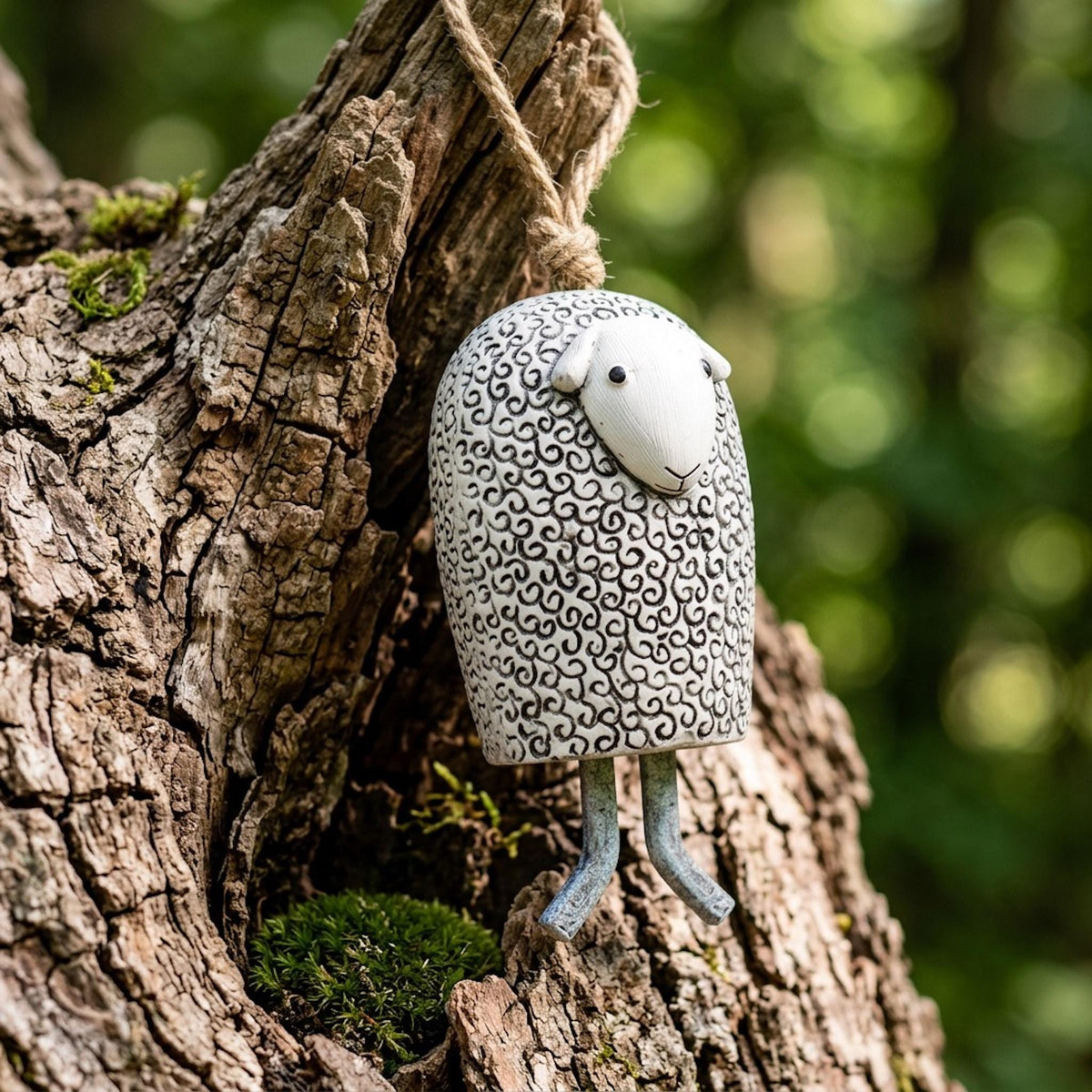 Handmade Whimsical Animal Wind Chime Ornaments