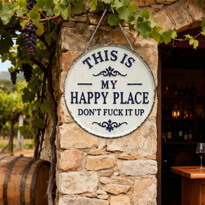 🏠“This Is My Happy Place” Door Sign