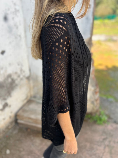 💕Hollow Half Sleeve Cardigan🔥